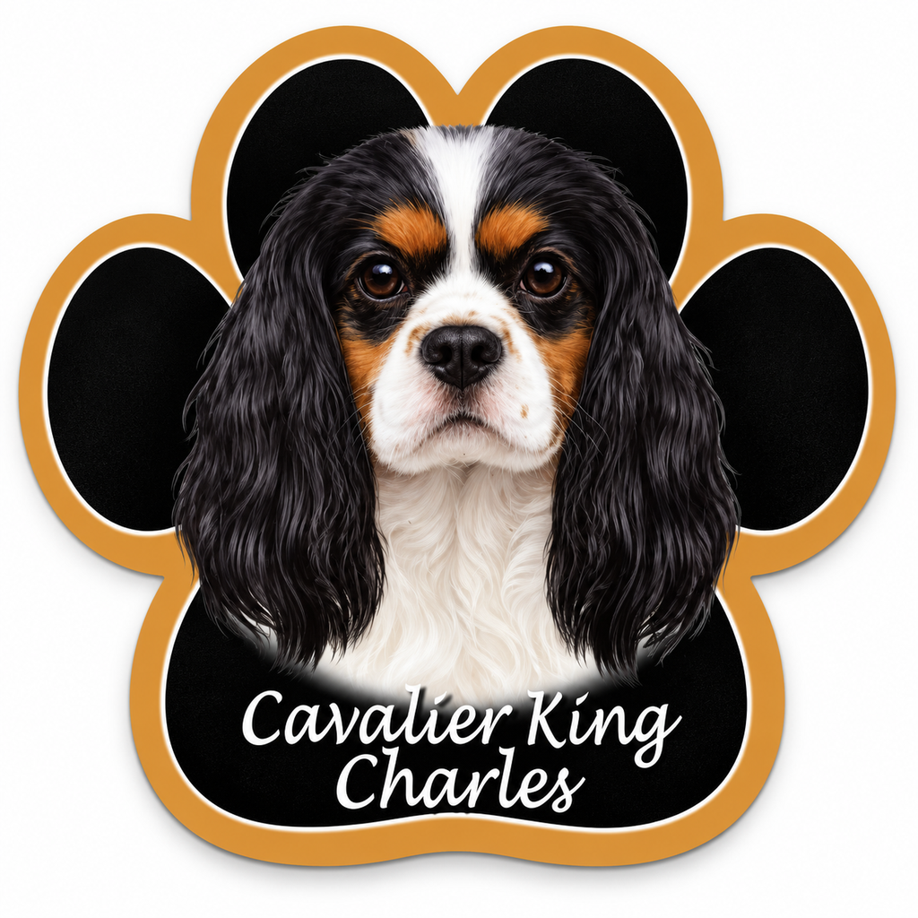 King Charles, tri-color  mousepad