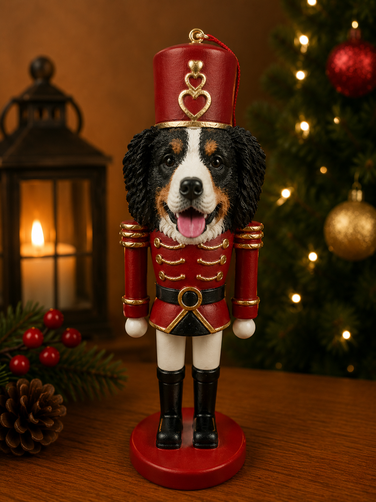 Bernese Mountain Dog, Soldier Ornament