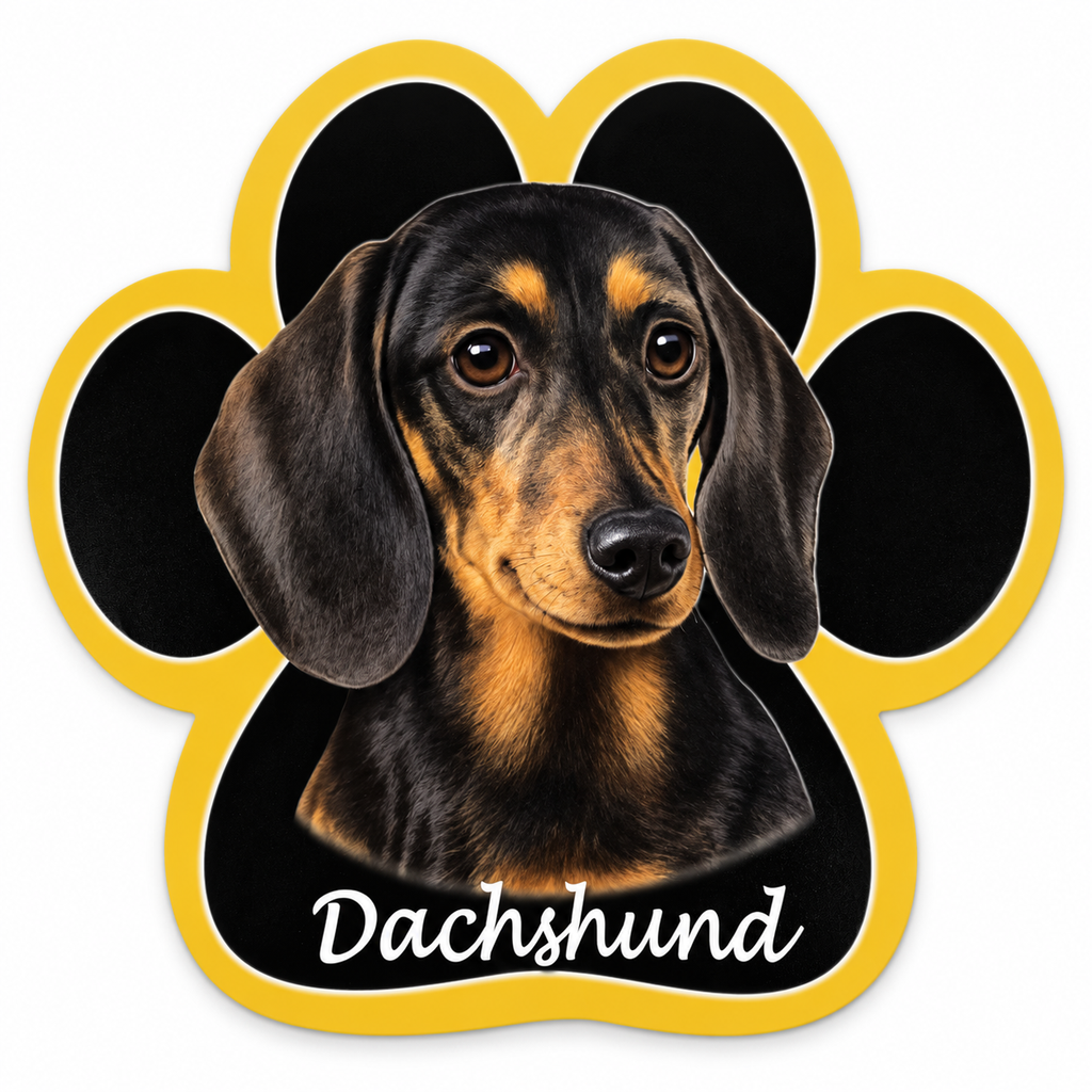 Dachshund, black  mousepad