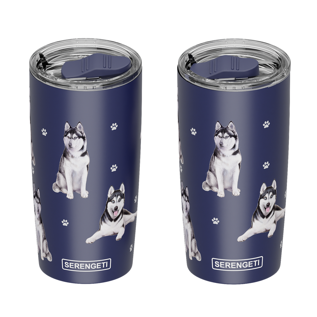 Siberian Husky Serengeti Tumblers