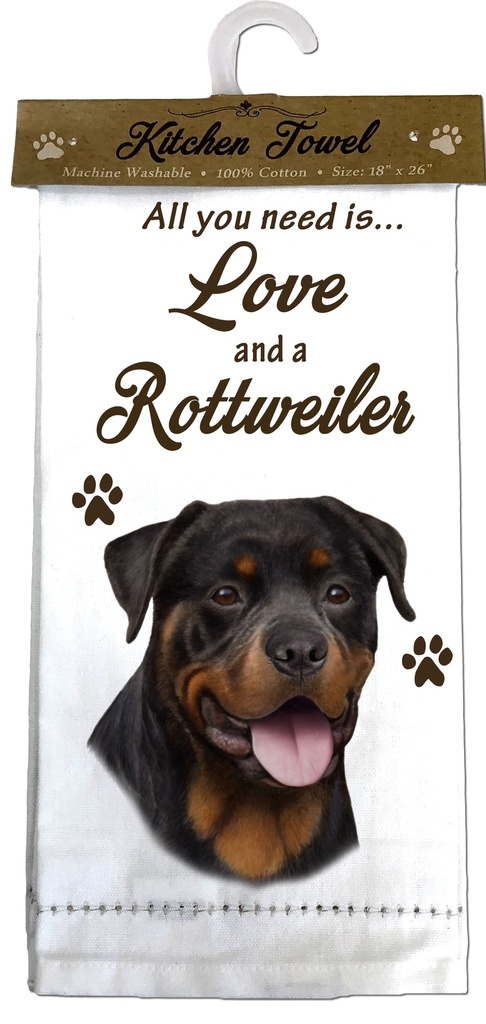 Rottweiler Kitchen Towel