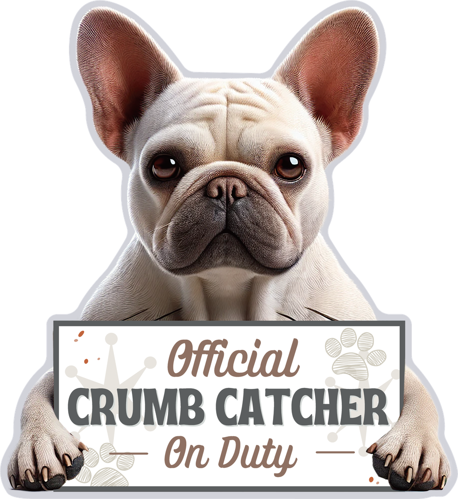 French Bulldog, White, Chip clip