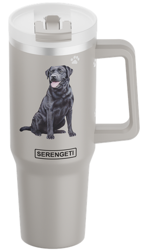[782-21] Labrador, black Mug, 40 ounce