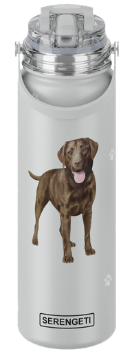 [420-22] Lab, chocolate water bottle