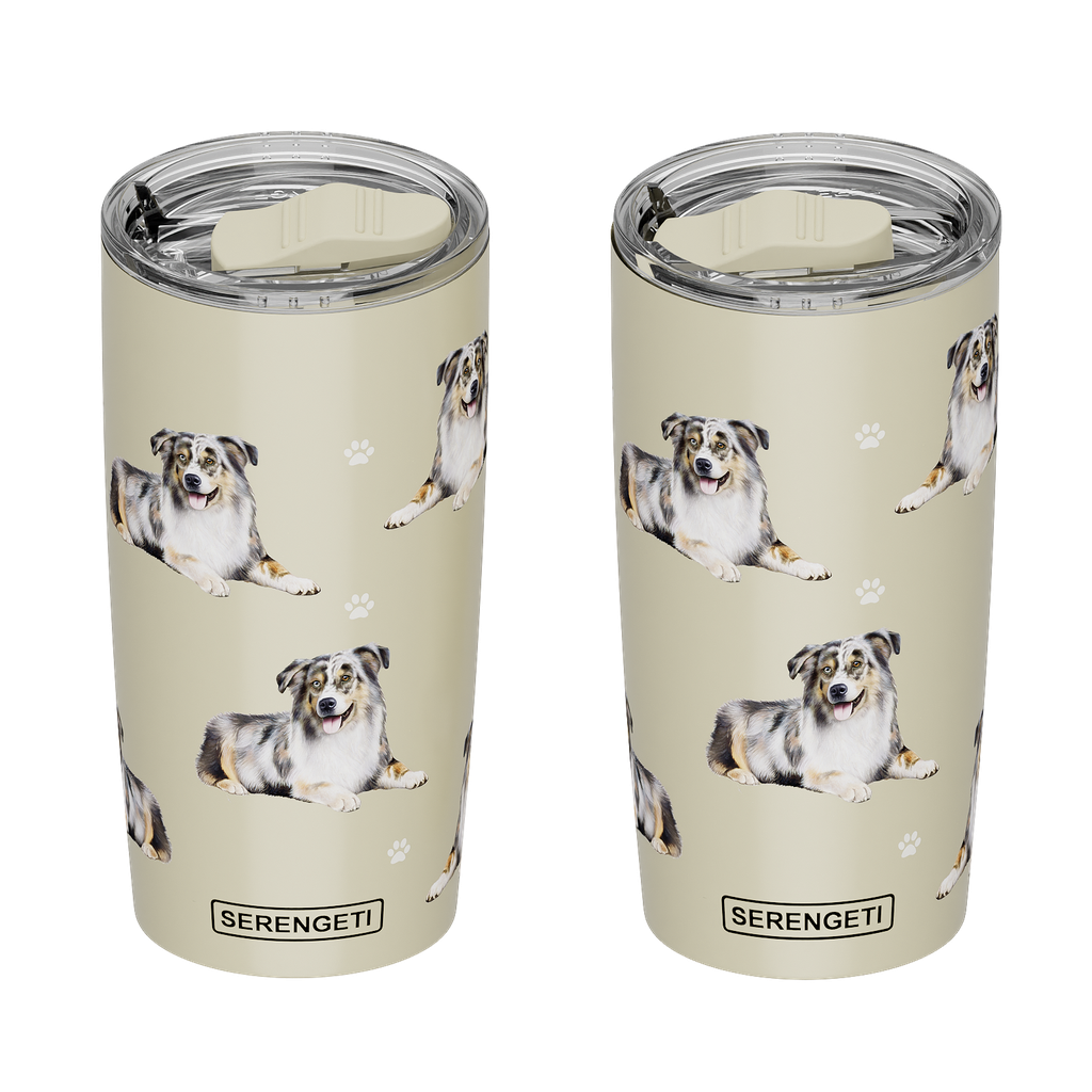 Australian Shepherd Serengeti Tumblers