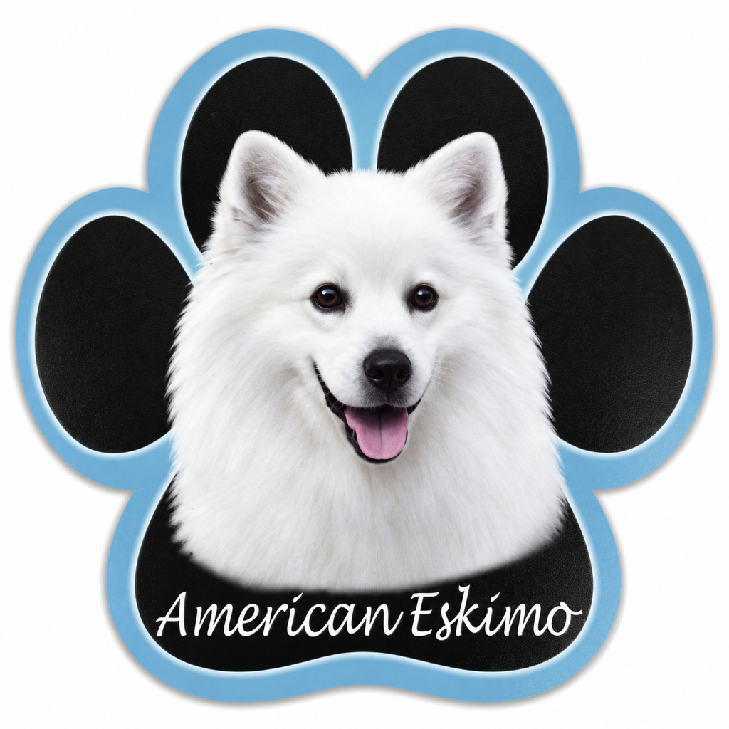 American Eskimo  mousepad