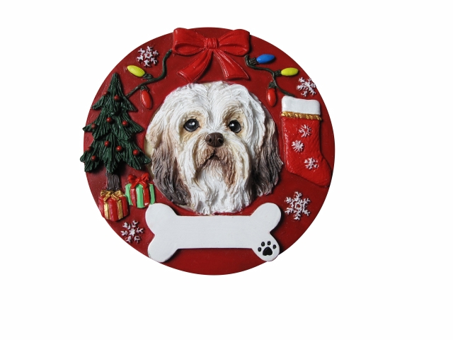 Havanese Circle-Shaped Ornaments