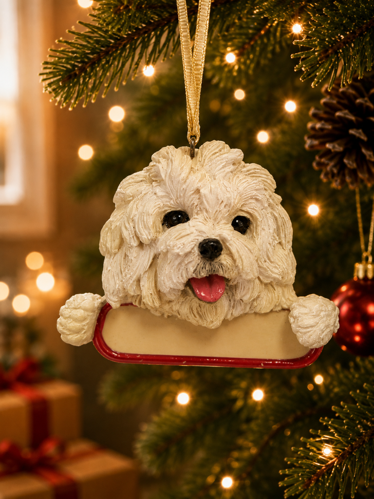 Maltese Ornament