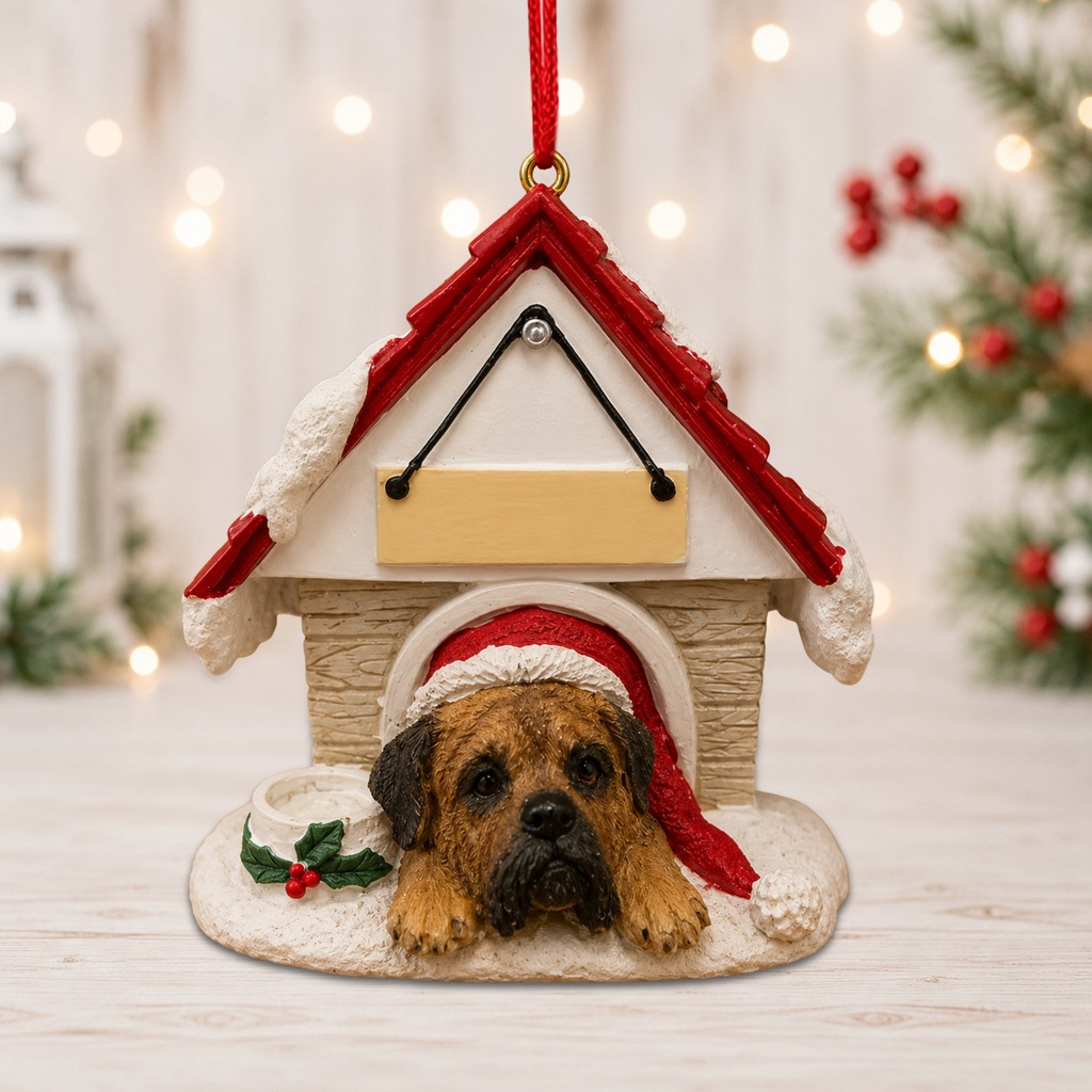 Bull Mastiff, Doghouse Ornament