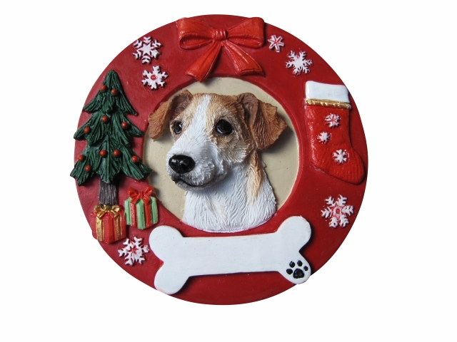 Jack Russell  Circle-Shaped Ornaments