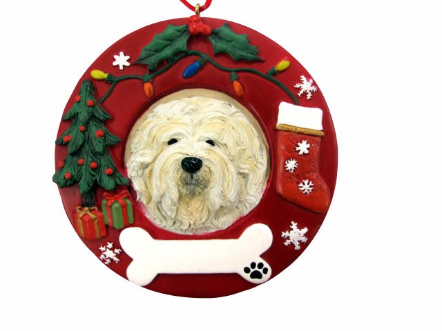 Lhasa Apso  Circle-Shaped Ornaments