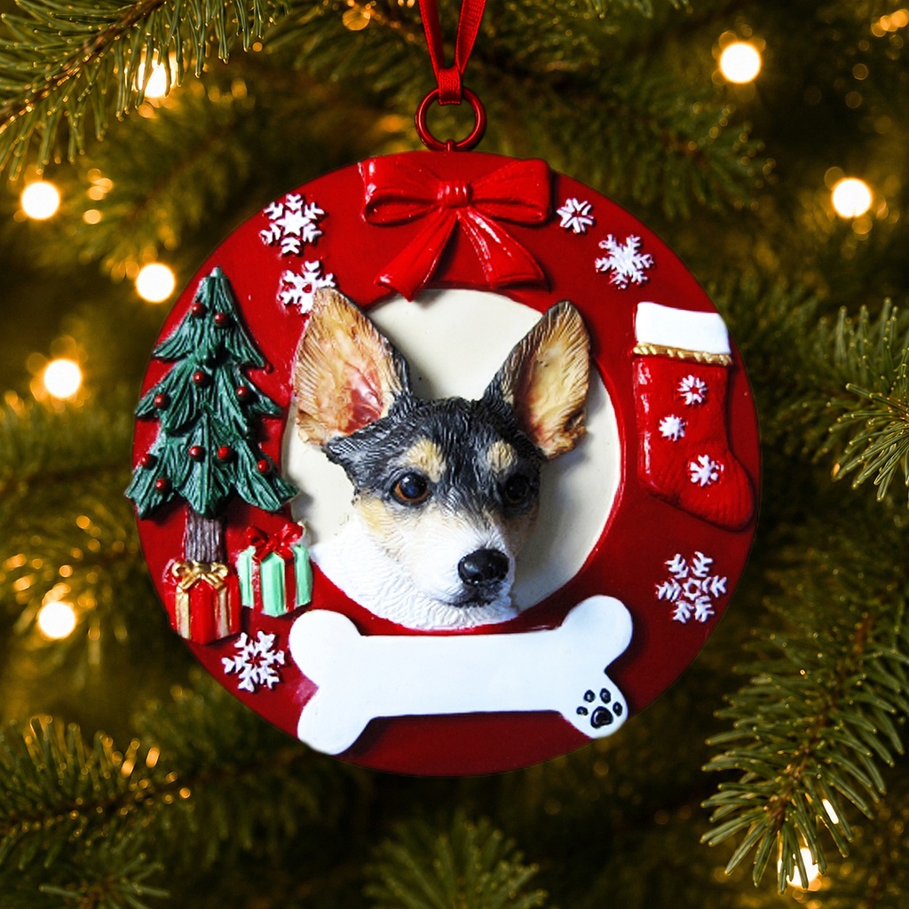 Rat Terrier  Circle-Shaped Ornaments