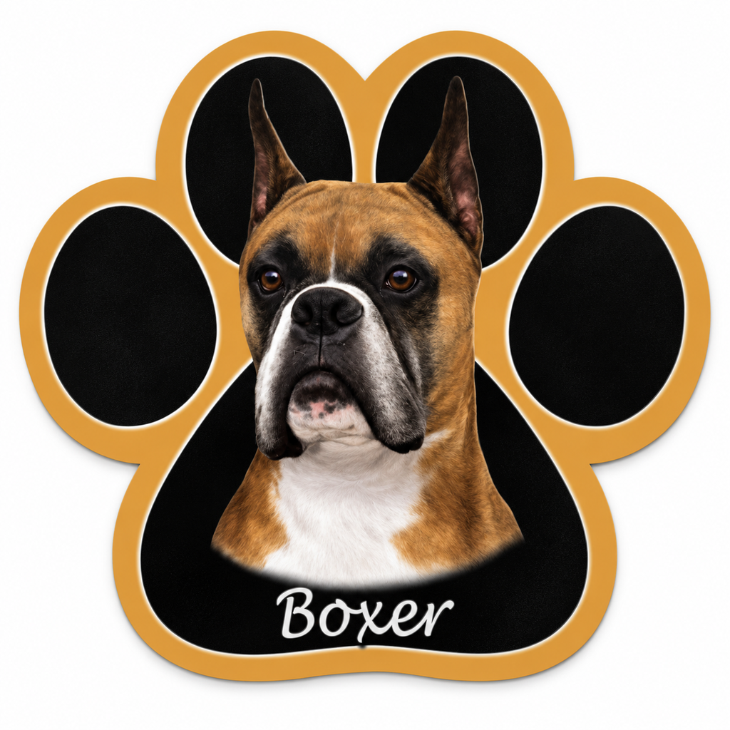Boxer, Cropped mousepad