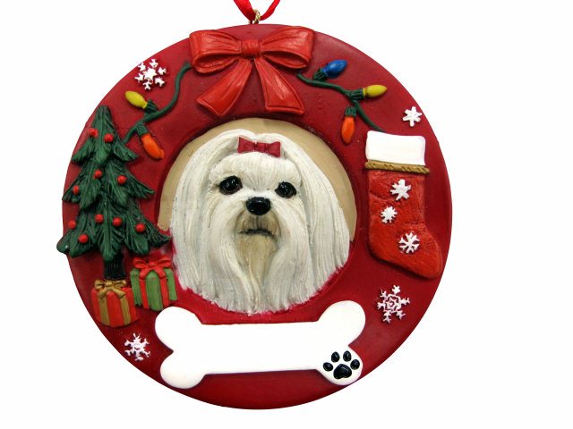 Maltese  Circle-Shaped Ornaments