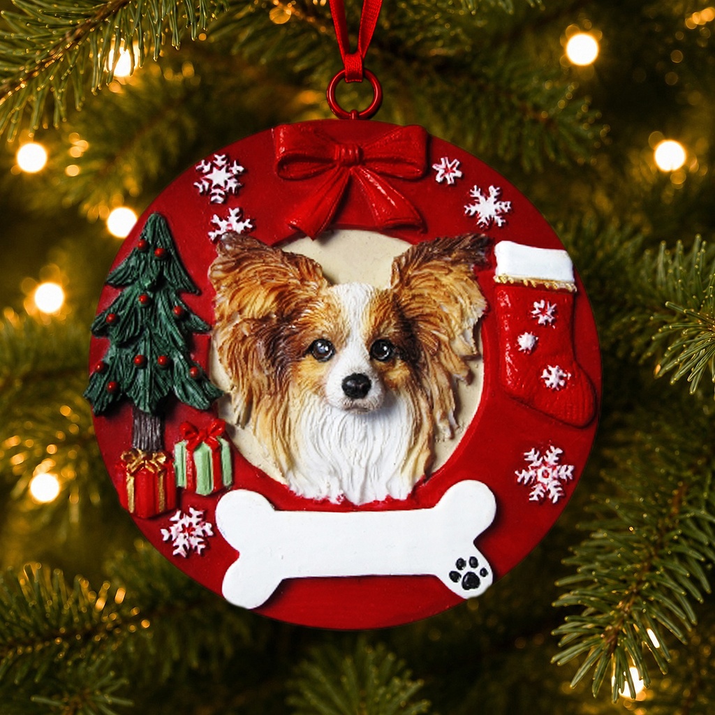 Papillon  Circle-Shaped Ornaments