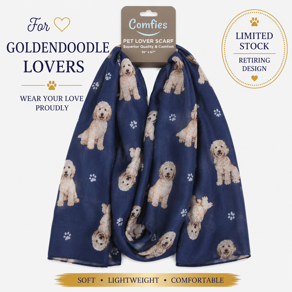 Goldendoodle, Pet Lover Scarf