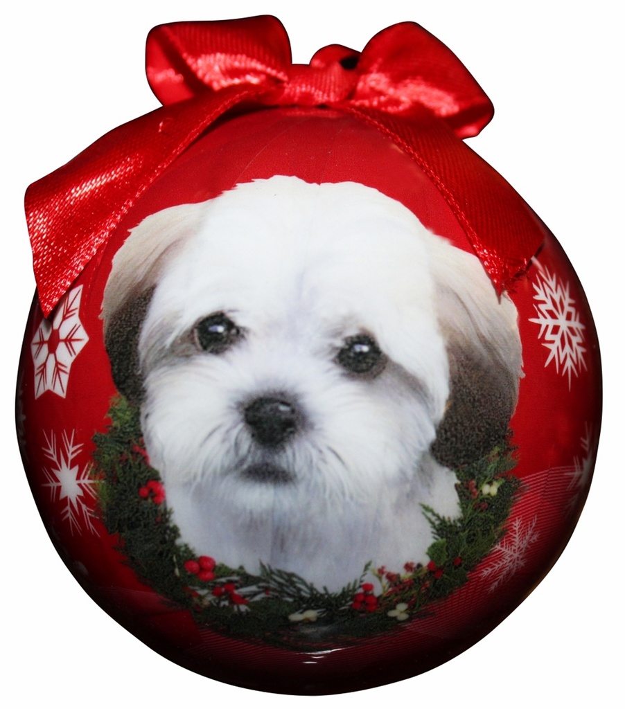 Shihpoo Ornaments, Christmas Ball