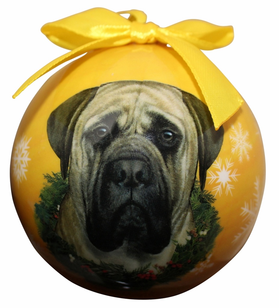 Mastiff  Ornaments, Christmas Ball