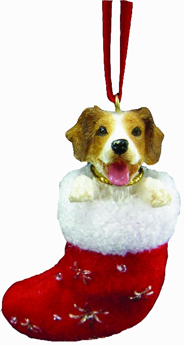 Brittany Spaniel ornament