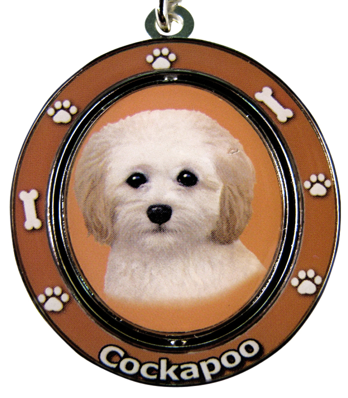 Cockapoo Keychain