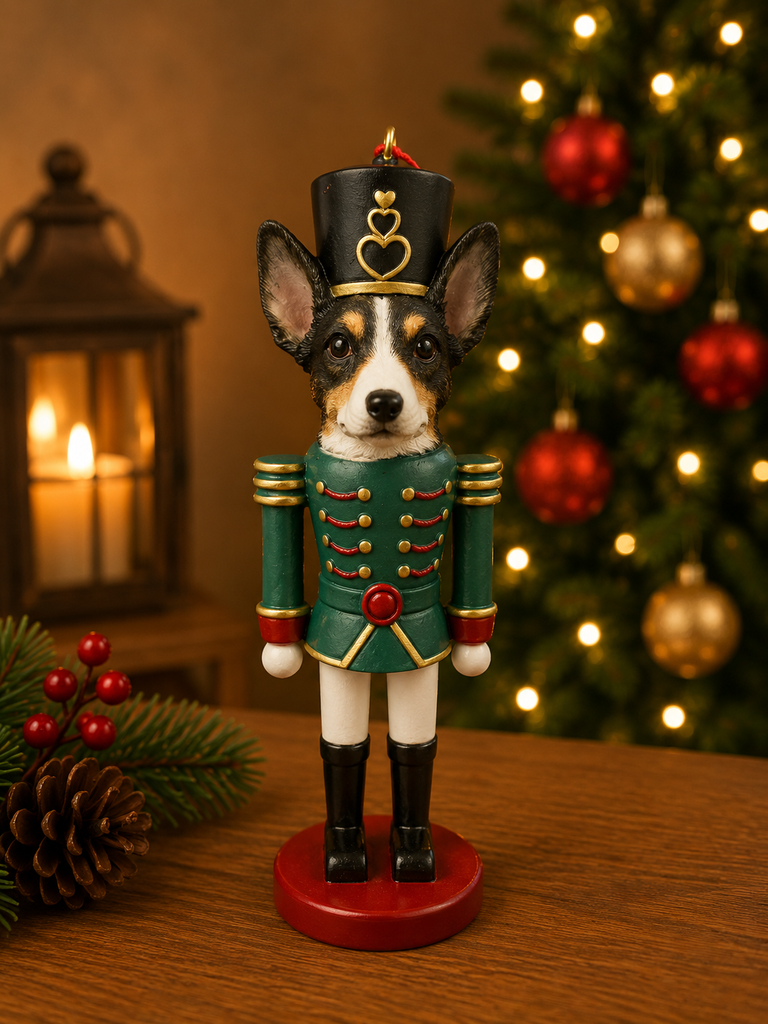 Rat Terrier, Soldier Ornament