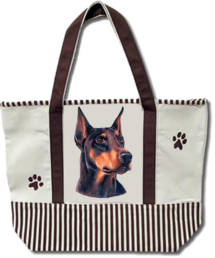 Doberman, Tote Bag
