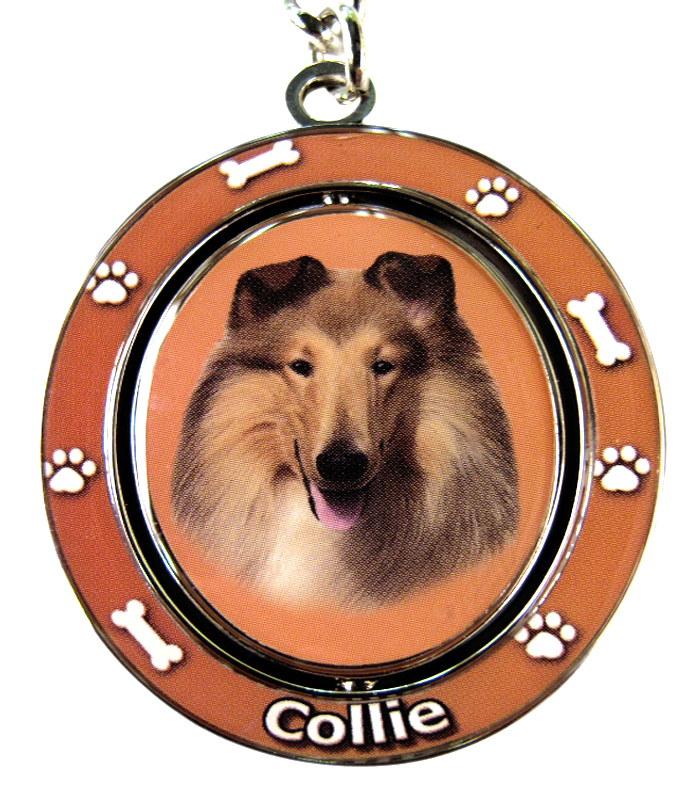 Collie Keychain