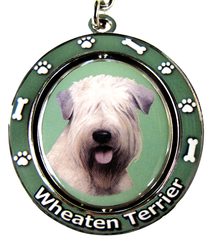 Soft Coated Wheaten Terrier Keychain