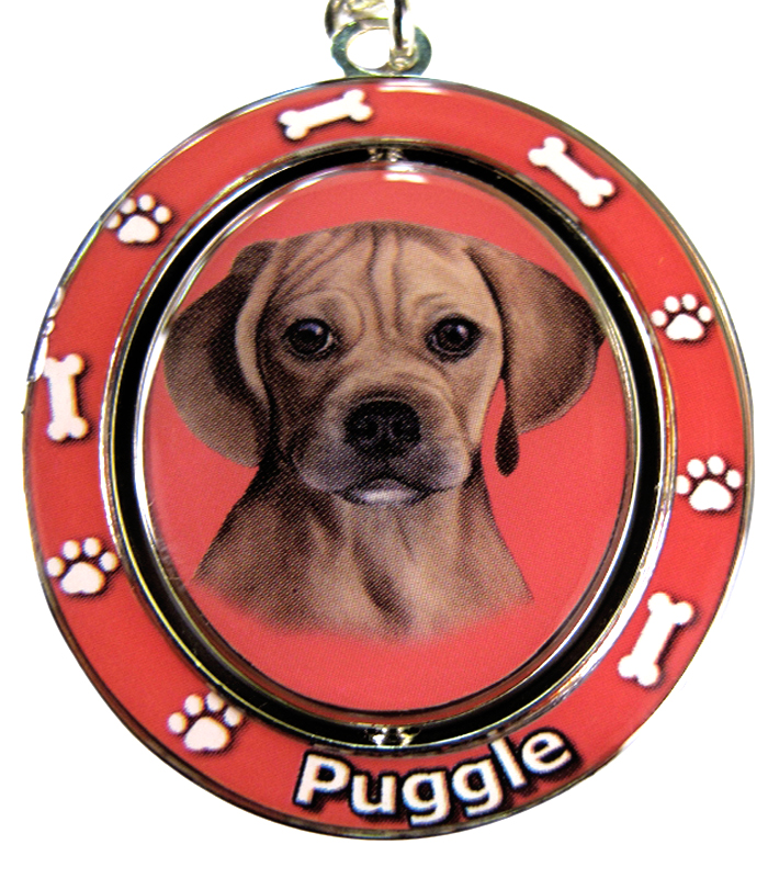 Puggle keychain