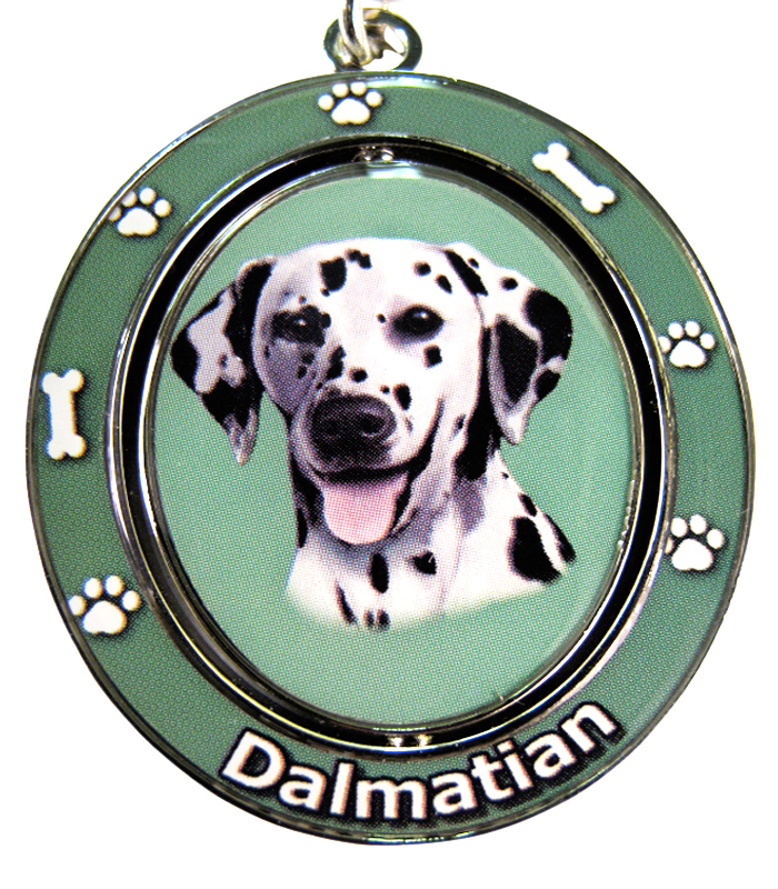 Dalmatian Keychain