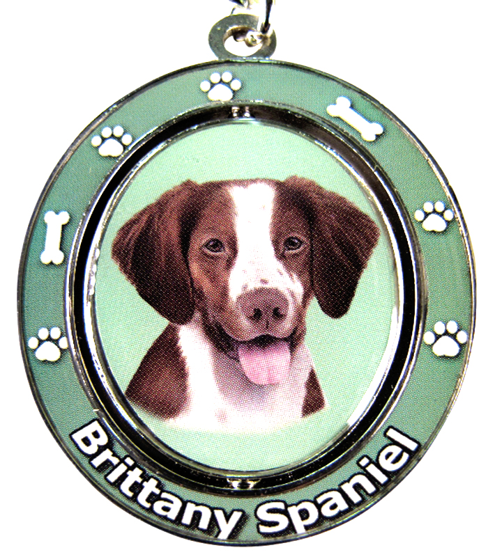 Brittany Spaniel Keychain