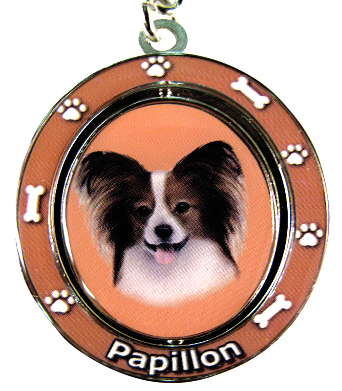 Papillon Keychain