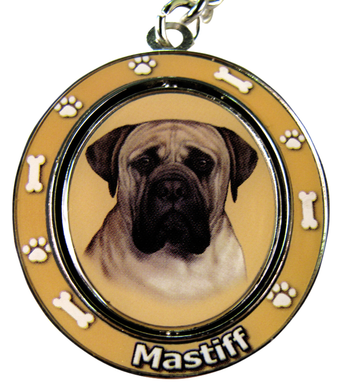 Mastiff Keychain