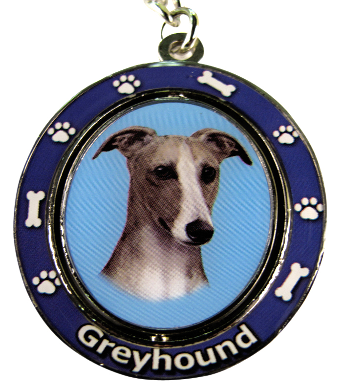 Greyhound Keychain