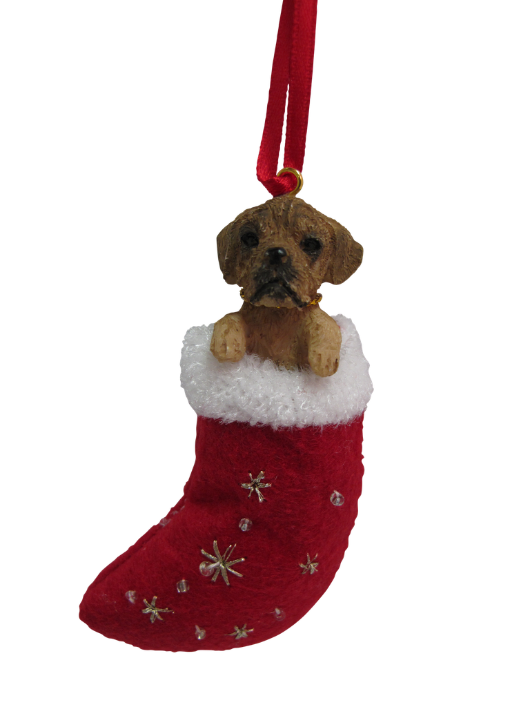 Puggle ornament