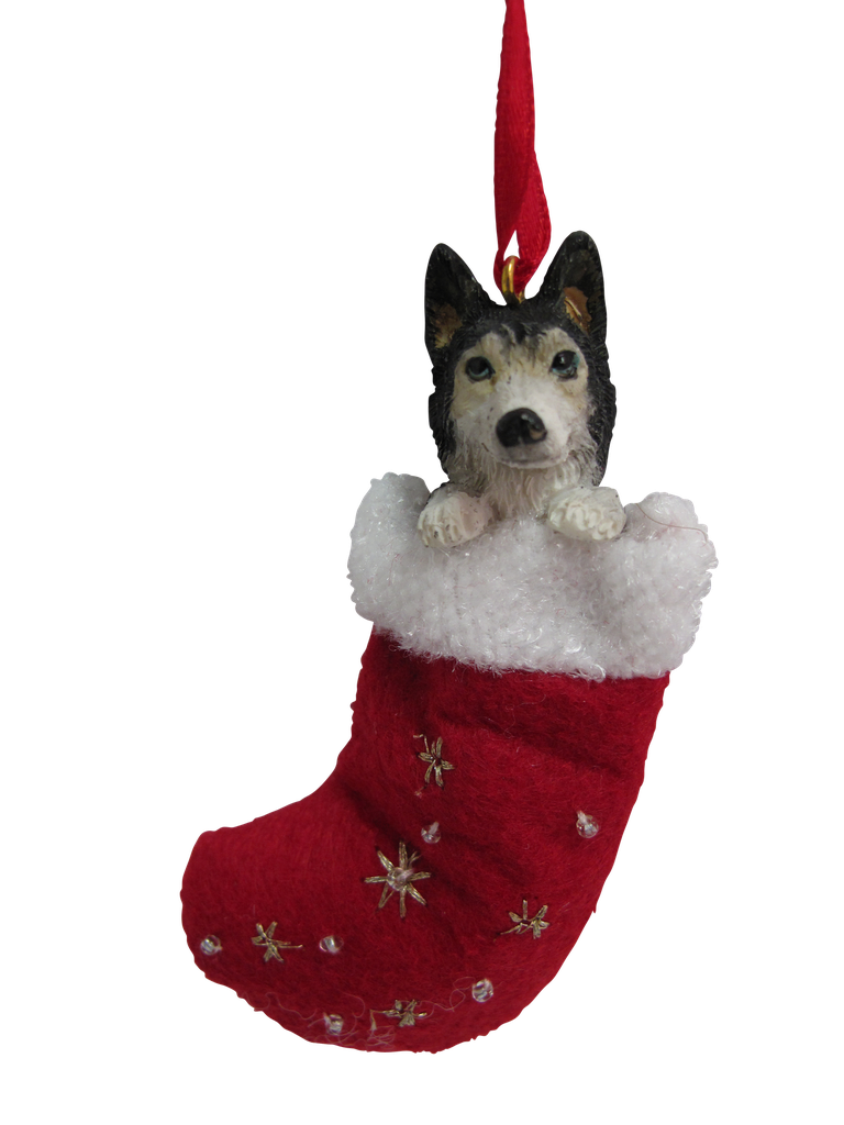 Siberian Husky Ornament