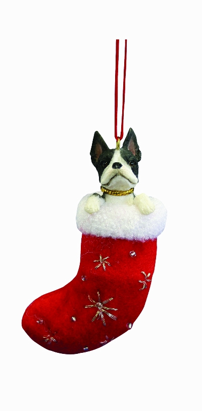 Boston Terrier ornament