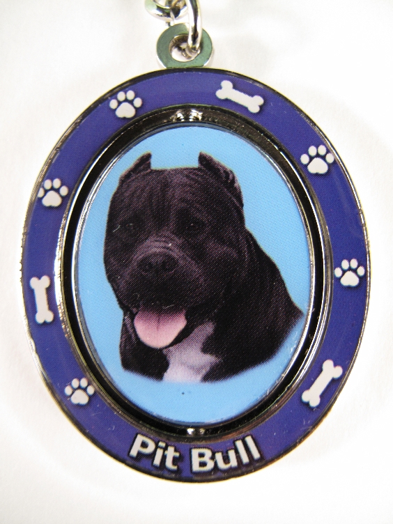 Pit Bull Black, Keychain