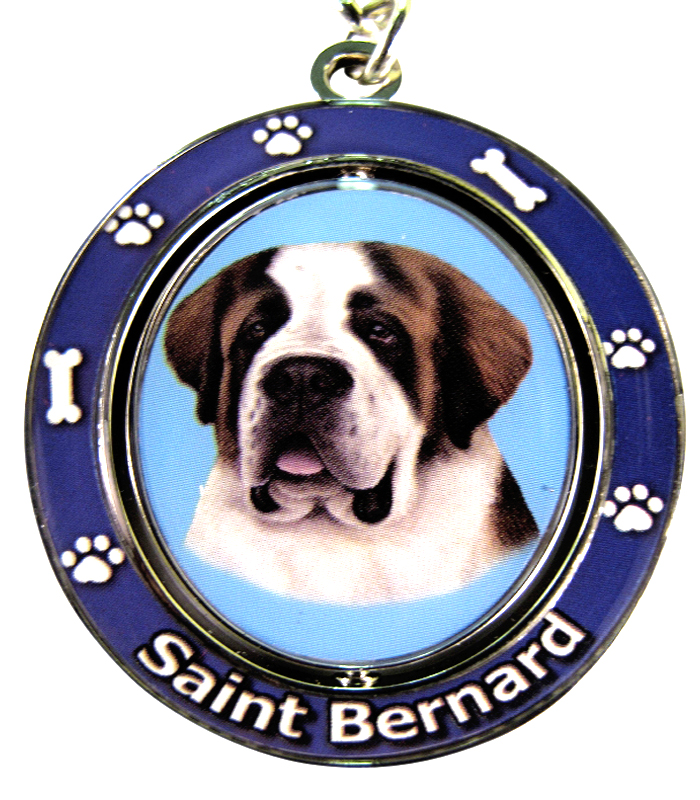Saint Bernard Keychain