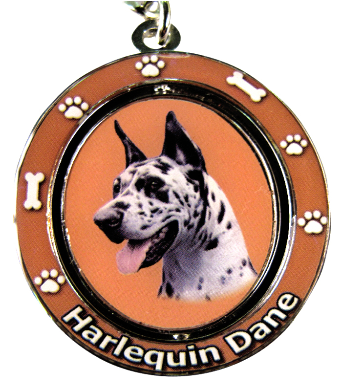 Harlequin Dane Keychain