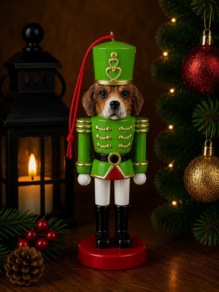 Beagle Soldier ornament