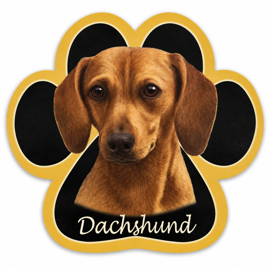 Dachshund, red  mousepad