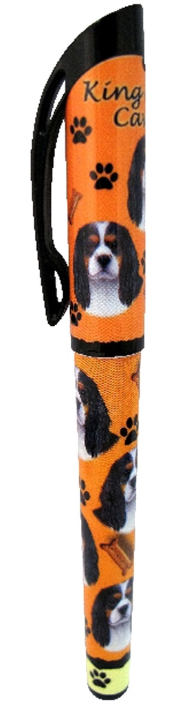 King Charles, tri-color  pen