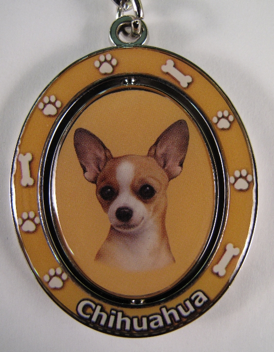 Chihuahua, tan Keychain