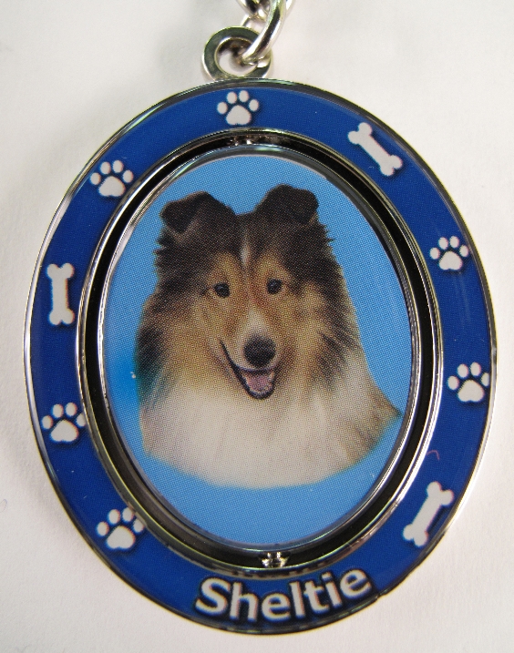 Sheltie Keychain