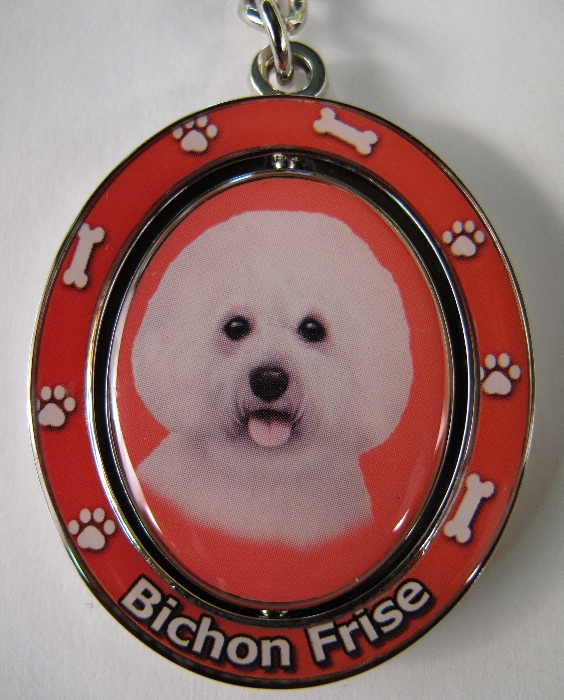 Bichon Frise keychain