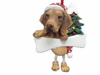 Vizsla, Dangling Dog Ornament