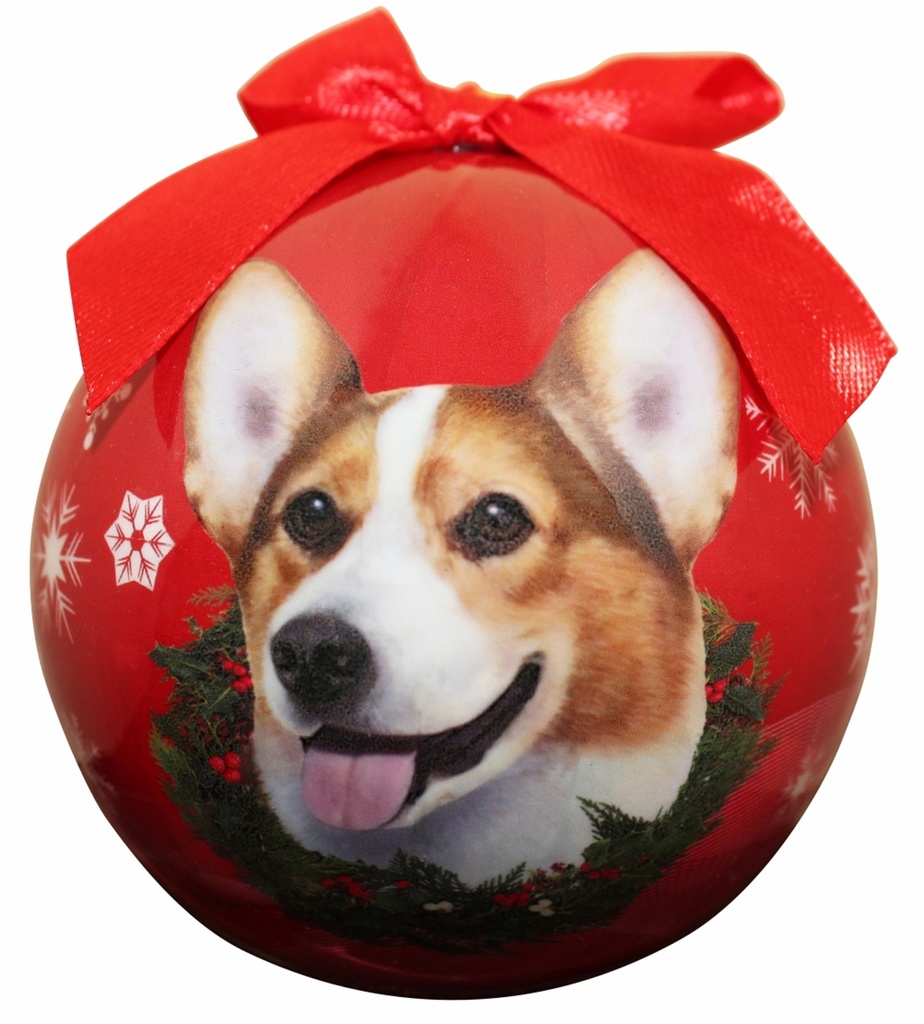 Welsh Corgi  Ornaments, Christmas Ball