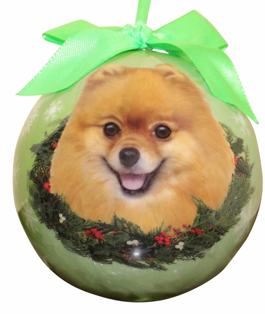 Pomeranian  Ornaments, Christmas Ball
