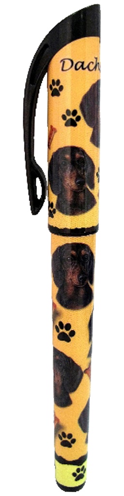 Dachshund, black  pen